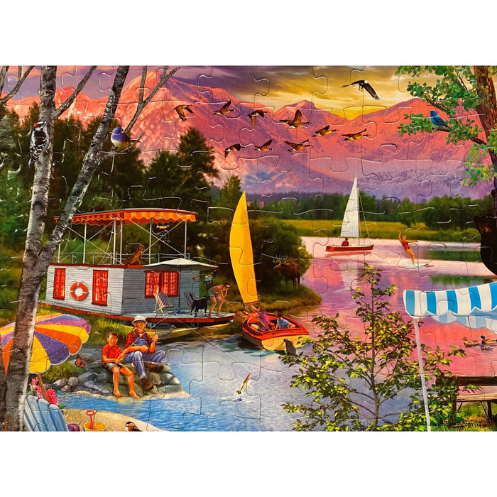 Campside - Leisure Lake 300 Piece EZ Grip Jigsaw Puzzle - for just $14.99! 