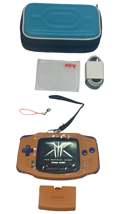 MODDED ORANGE GBA V2 Premium - GameBoy Advance (Copy) - for just $286! 
