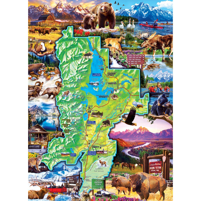 Grand Teton National Park 1000 Piece Jigsaw Puzzle - Just $16.99! Shop now at Retro Gaming of Denver