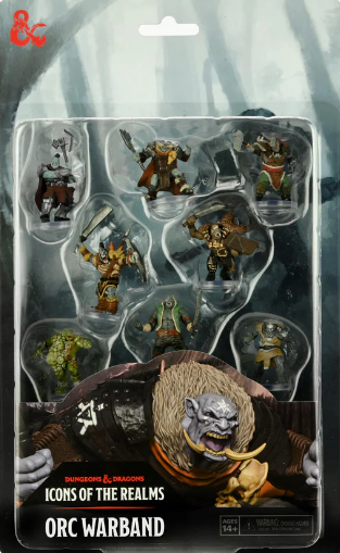 Icons of the Realms: Orc Warband - for just $44.99! 