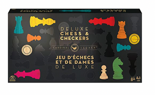 Cardinal Legacy Deluxe Wooden Chess Checkers - for just $54.99! 