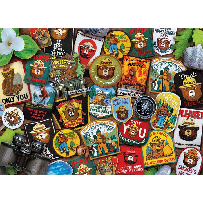 Smokey Bear Patches 1000 Piece Jigsaw Puzzle - for just $16.99! 