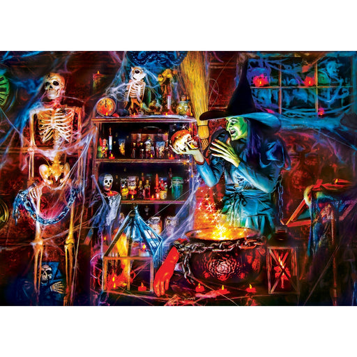 Glow in the Dark - On a Scary Night in October 500 Piece Jigsaw Puzzle - Just $14.99! Shop now at Retro Gaming of Denver