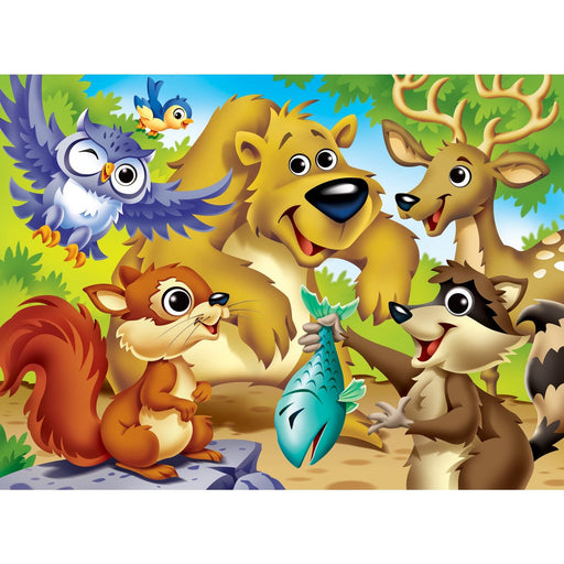 Googly Eyes - Woodland Animals 48 Piece Jigsaw Puzzle - for just $12.99! 