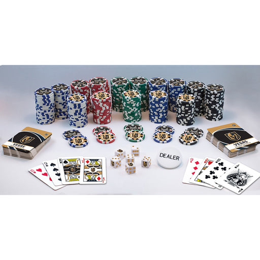 Las Vegas Golden Knights 300 Piece Poker Set - Just $124.99! Shop now at Retro Gaming of Denver