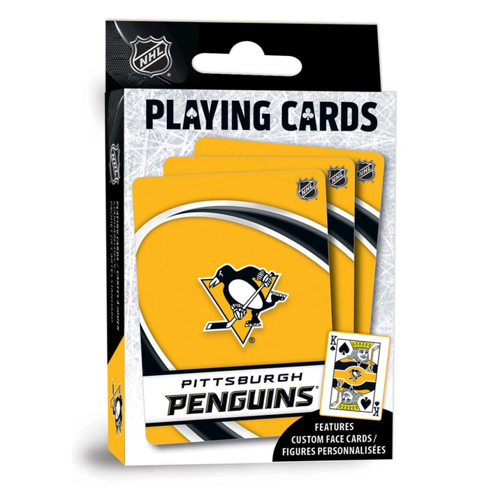 Pittsburgh Penguins Playing Cards - 54 Card Deck - for just $7.99! 