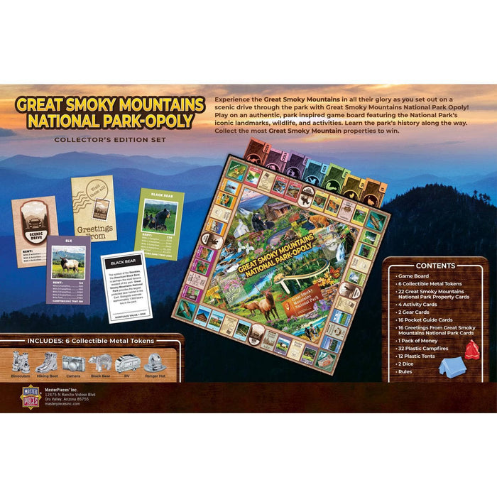 Great Smoky Mountains National Park Opoly Board Game - for just $29.99! 
