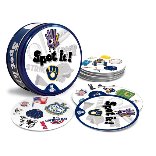 Milwaukee Brewers Spot It! Card Game - Premium Card Games - Just $12.99! Shop now at Retro Gaming of Denver