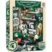 Michigan State Spartans - Locker Room 500 Piece Jigsaw Puzzle - Just $16.99! Shop now at Retro Gaming of Denver