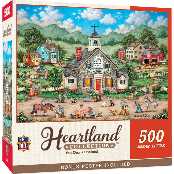 Heartland - Pet Day at School 500 Piece Jigsaw Puzzle - for just $14.99! 