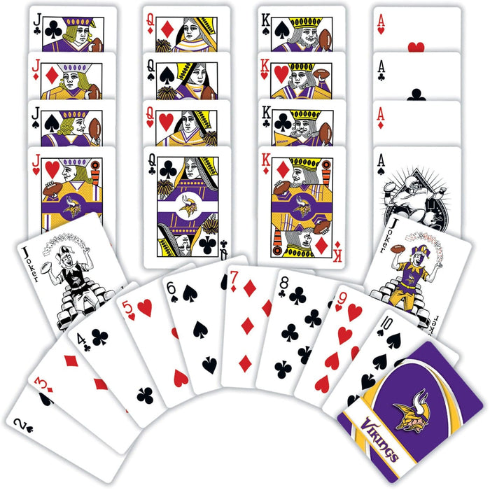 Minnesota Vikings Playing Cards - 54 Card Deck - for just $7.99! 