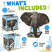 Elephant 100 Piece Shaped Jigsaw Puzzle - for just $7.99! 