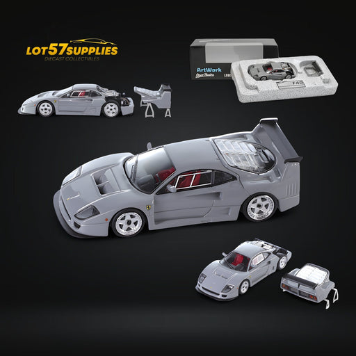 Stance Hunters F40 LM Chalk Grey Luxury Box 1:64 - for just $38.99! 