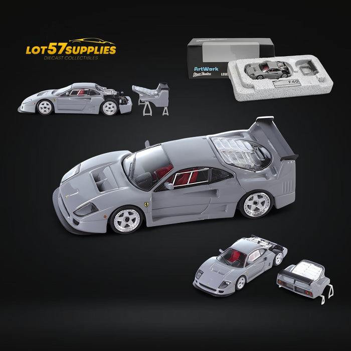 Stance Hunters F40 LM Chalk Grey Luxury Box 1:64 - for just $38.99! 