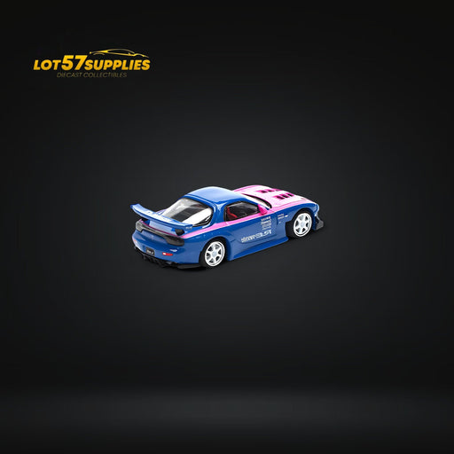 PopRace Mazda RX7 RE-AMEMIYA Blue/Pink 1:64 - for just $24.99! 