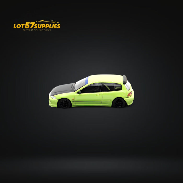 Street Weapon Honda Civic EG6 Thailand Modification Exhibition Spoon Green Livery 1:64 Limited to 400 Pcs - for just $34.99! 