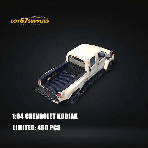 GOC Chevrolet KODIAK Pickup White 1:64 - Limited to 450 Pcs - for just $49.99! 