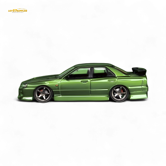 Mortal ER34 SKYLINE URAS Transparent Metallic Green 1:64 - for just $39.99! 