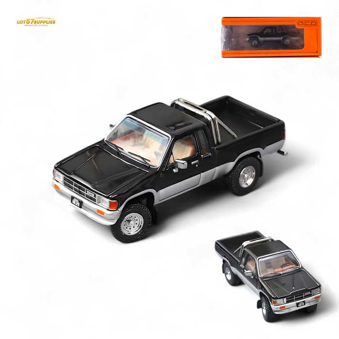 GCD Toyota Hilax SR5 in Black silver 1:64 KS-062-515 - for just $39.99! 