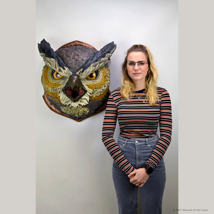 D&D Replicas of the Realms: Owlbear Trophy Plaque - for just $449.99! 