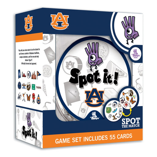 Auburn Tigers Spot It! Card Game - Premium Card Games - Just $12.99! Shop now at Retro Gaming of Denver