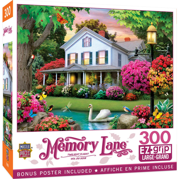 Memory Lane - Twilight Flight 300 Piece EZ Grip Jigsaw Puzzle - Just $14.99! Shop now at Retro Gaming of Denver