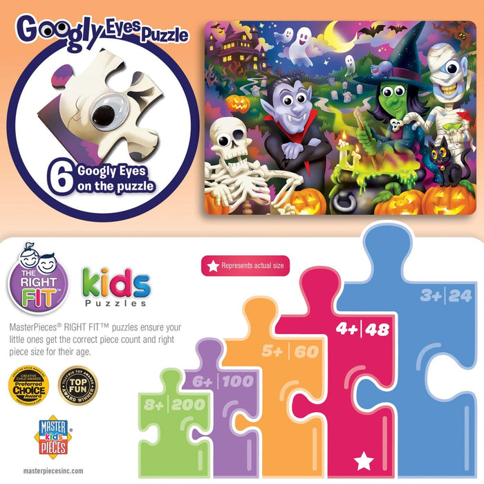 Googly Eyes - Freaky Friends 48 Piece Jigsaw Puzzle - for just $12.99! 