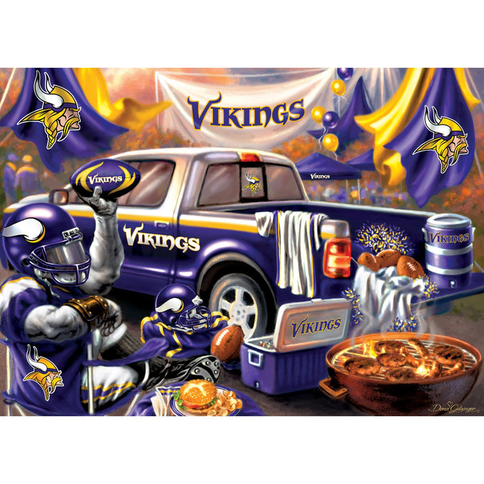 Minnesota Vikings - Gameday 1000 Piece Jigsaw Puzzle - Just $19.99! Shop now at Retro Gaming of Denver