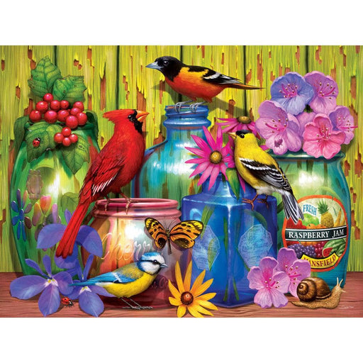 Audubon - Feathered Reflections 300 Piece EZ Grip Jigsaw Puzzle - for just $14.99! 