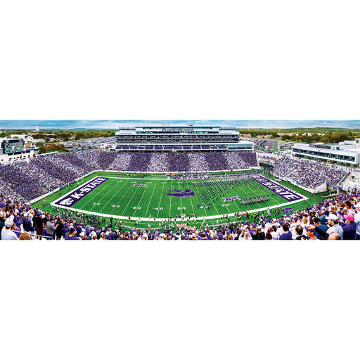 Kansas State Wildcats - 1000 Piece Panoramic Jigsaw Puzzle - Just $19.99! Shop now at Retro Gaming of Denver