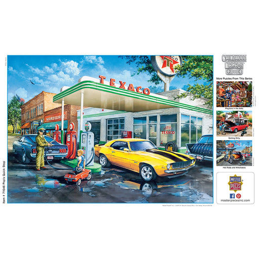 Childhood Dreams - Pop's Quick Stop 1000 Piece Jigsaw Puzzle - Just $16.99! Shop now at Retro Gaming of Denver