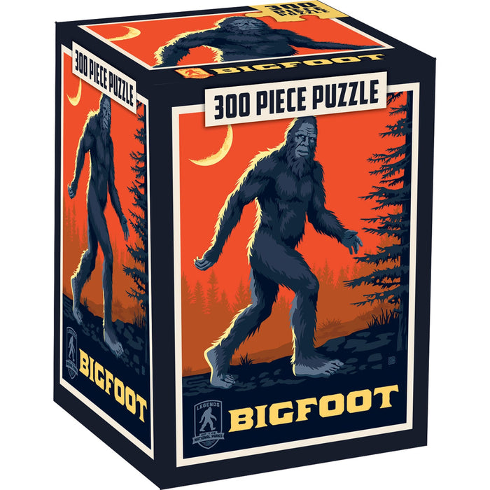 Bigfoot 300 Piece Jigsaw Puzzle - Just $9.99! Shop now at Retro Gaming of Denver