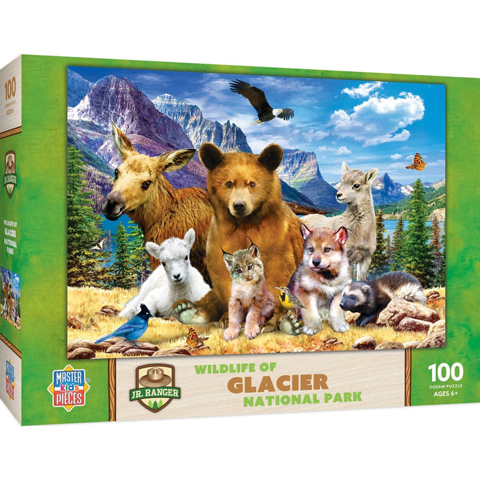 Wildlife of Glacier National Park - 100 Piece Jigsaw Puzzle - for just $12.99! 