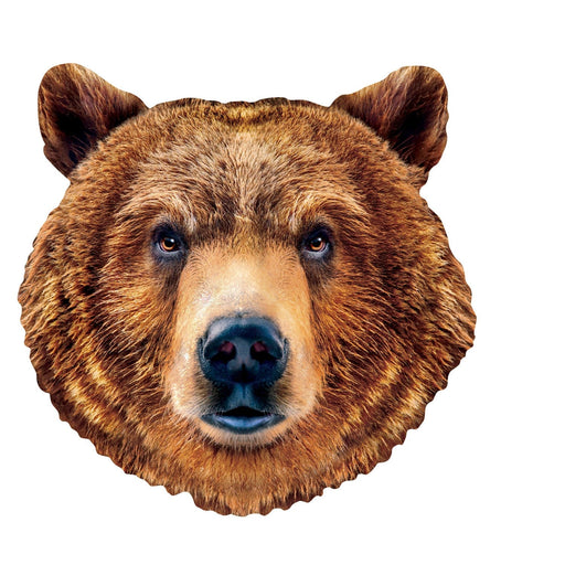 Grizzly Bear 100 Piece Shaped Jigsaw Puzzle - for just $7.99! 