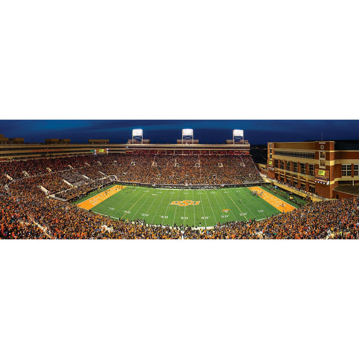 Oklahoma State Cowboys - 1000 Piece Panoramic Jigsaw Puzzle - Just $19.99! Shop now at Retro Gaming of Denver