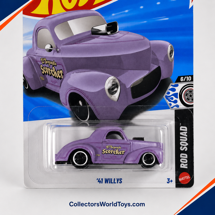 Hot Wheels '41 Willys | Rod Squad Series 6/10 - 153/250 - for just $2.49! 