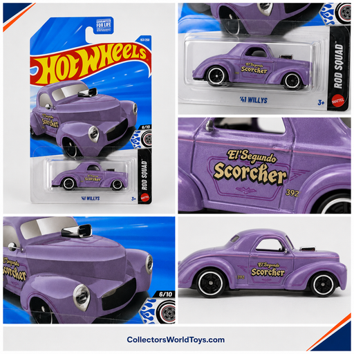 Hot Wheels '41 Willys | Rod Squad Series 6/10 - 153/250 - for just $2.49! 