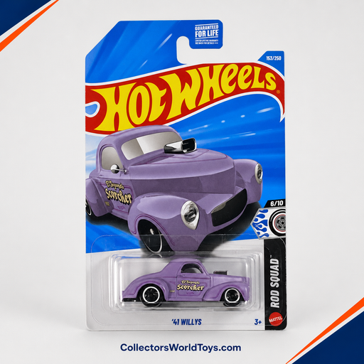 Hot Wheels '41 Willys | Rod Squad Series 6/10 - 153/250 - for just $2.49! 