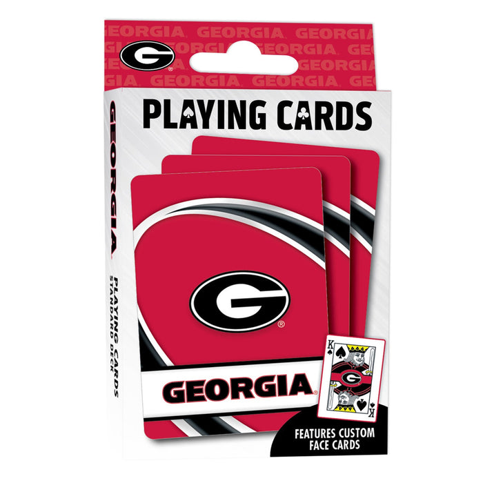 Georgia Bulldogs Playing Cards - 54 Card Deck - Just $6.99! Shop now at Retro Gaming of Denver