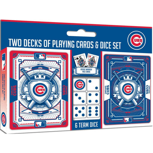 Chicago Cubs - 2-Pack Playing Cards & Dice Set - for just $19.99! 