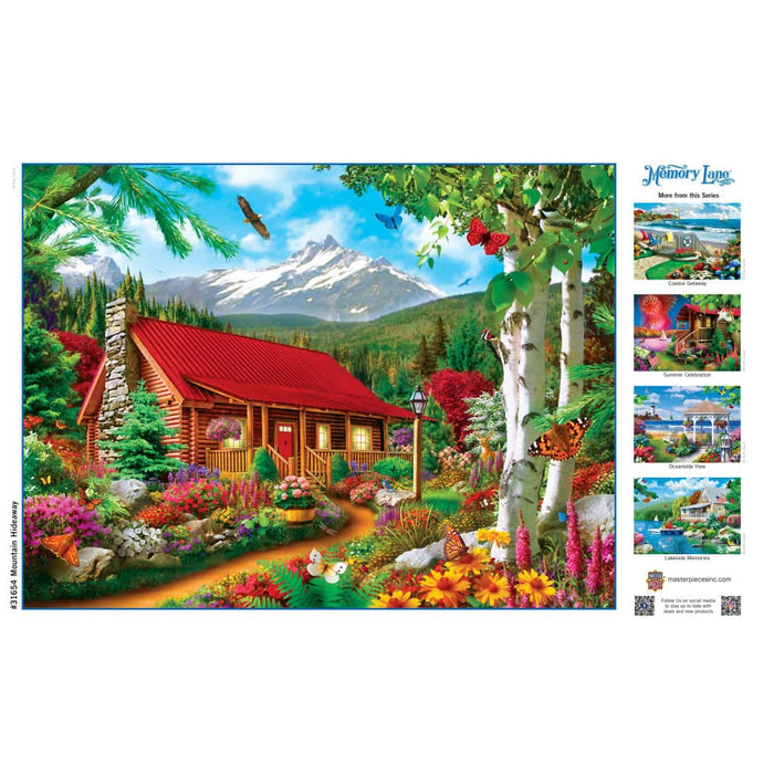 Memory Lane - Mountain Hideaway 300 Piece EZ Grip Jigsaw Puzzle - for just $14.99! 