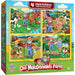 Old MacDonald's Farm 100 Piece Jigsaw Puzzles 4-Pack - for just $14.99! 