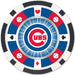 Chicago Cubs 100 Piece Poker Chips - Just $29.99! Shop now at Retro Gaming of Denver