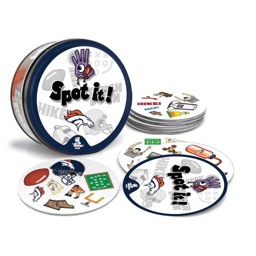 Denver Broncos Spot It! Card Game - Just $12.99! Shop now at Retro Gaming of Denver