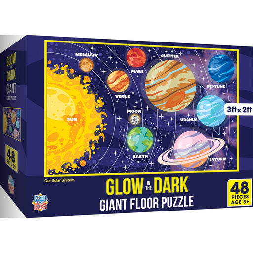 Glow in the Dark - Our Solar System 48 Piece Floor Jigsaw Puzzle - Just $19.99! Shop now at Retro Gaming of Denver