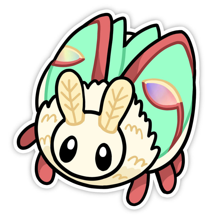 Squishable Holograpic Luna Moth Sticker - for just $3! 