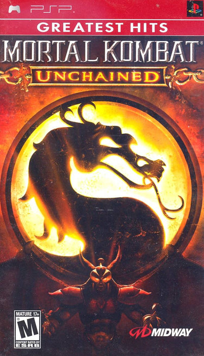 Mortal Kombat Unchained (Greatest Hits) (PSP) - for just $0! 
