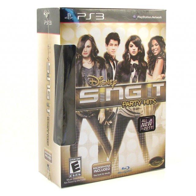 Disney Sing It: Party Hits (Game & Microphone) (Playstation 3) - for just $0! 