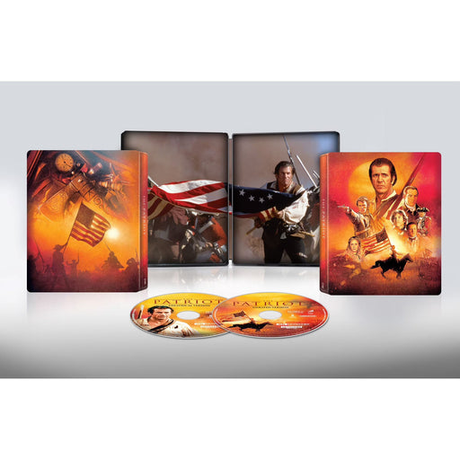The Patriot - Limited Edition Steelbook (4K Ultra HD + Blu-ray + Digital) - for just $46.99! 