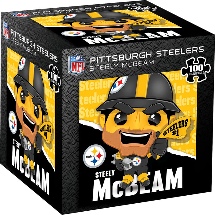 Steely McBeam - Pittsburgh Steelers Mascot 100 Piece Jigsaw Puzzle - Just $7.99! Shop now at Retro Gaming of Denver